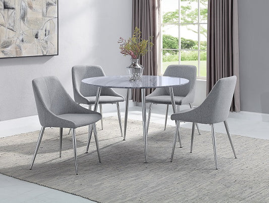 5pcs Round Dining Set