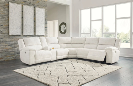 Keensburg Cream Power Reclining Sectional