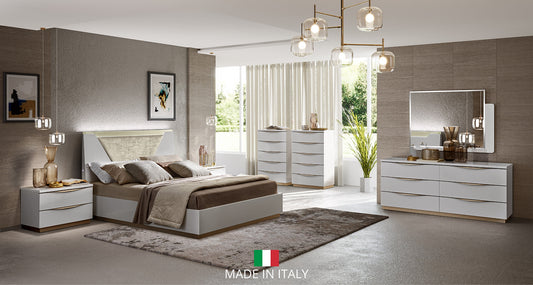 Kharma Collection Modern Italian 5pcs Bedroom Set