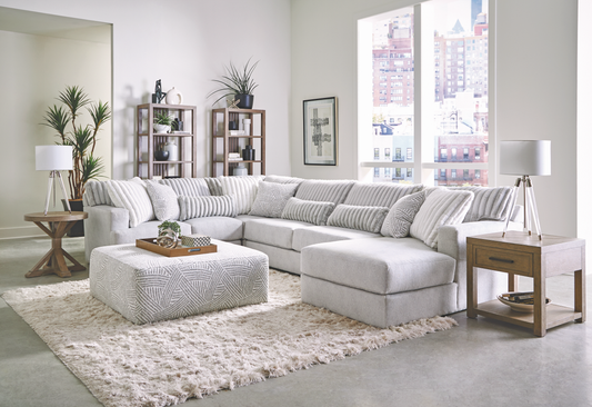 Jackson Grey Oversized Sectional