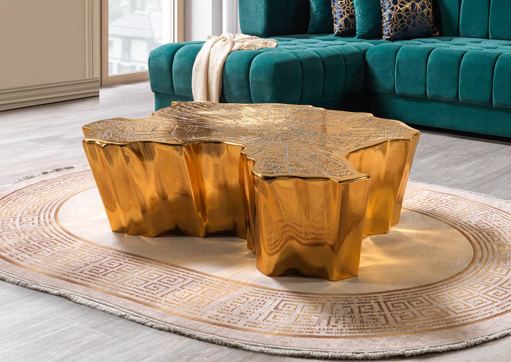 Elisha Gold Coffee Table