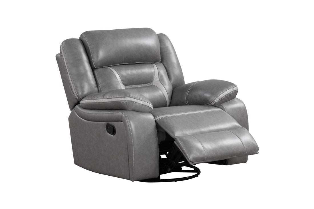 3pcs Luka Grey Palomino Oversized Reclining Set