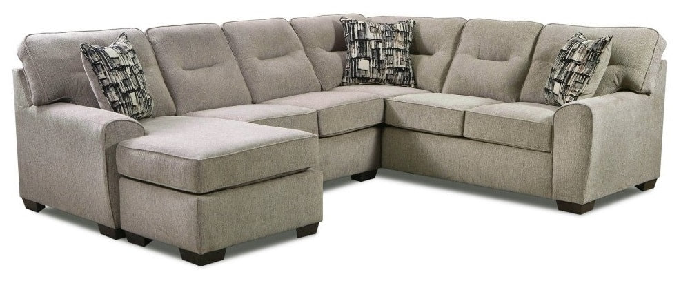 Capuccinno Fabric Sectional