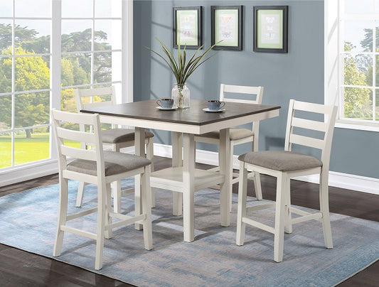 5pcs Wood Pub Dining Set (Mutiple Colors)