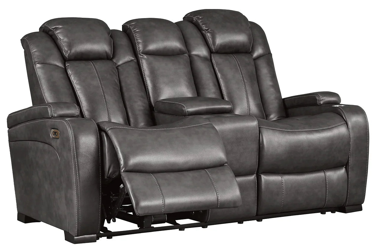 Ashley 85001 Turbulance Power Reclining Sofa Set