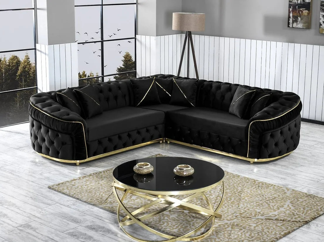 V Shape Sectional ( Multiple Colors)