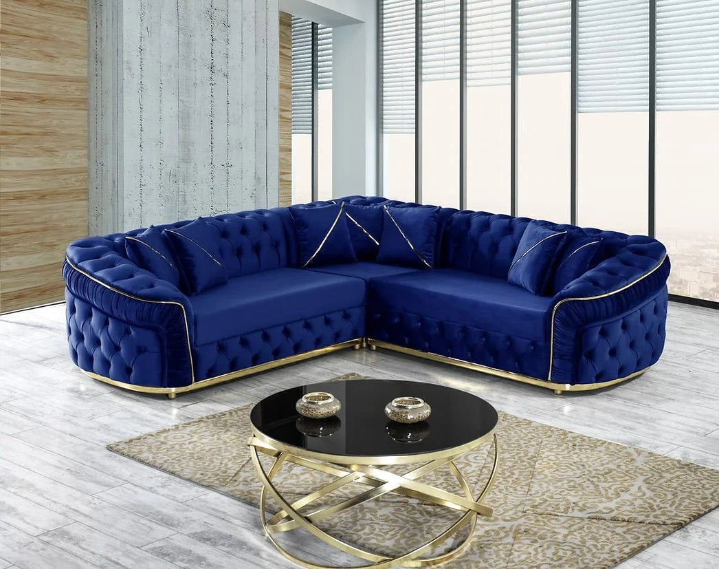 V Shape Sectional ( Multiple Colors)