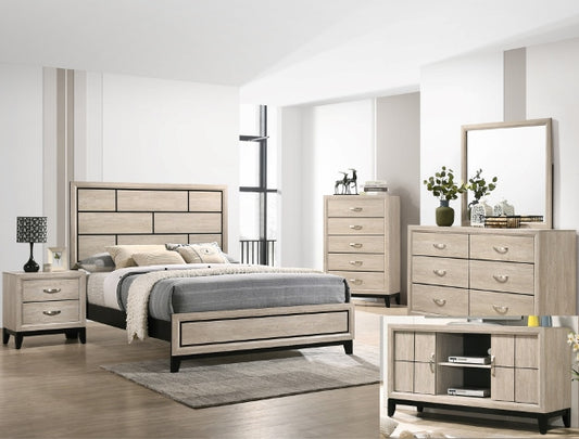 5cps Beige Bedroom Set  (Multiple Sizes)